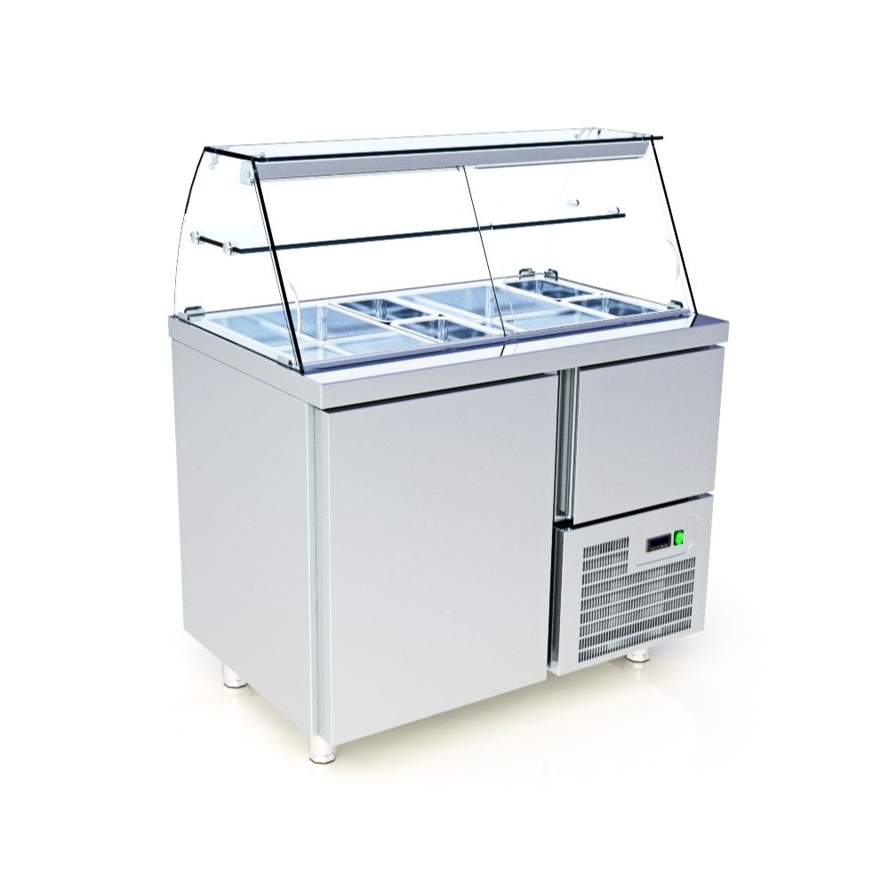 Студена витрина с една врата и чекмедже, Art Steel, Гърция