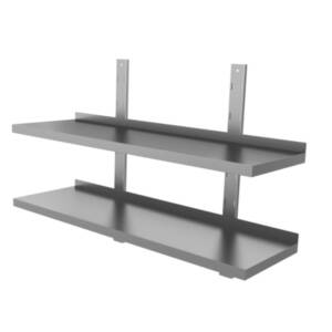 Стенен рафт, двоен, ширина 40 см, Profektabg