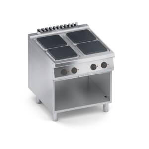 Електрически котлони с четири плочи, отворена база 900мм., COOX, Италия