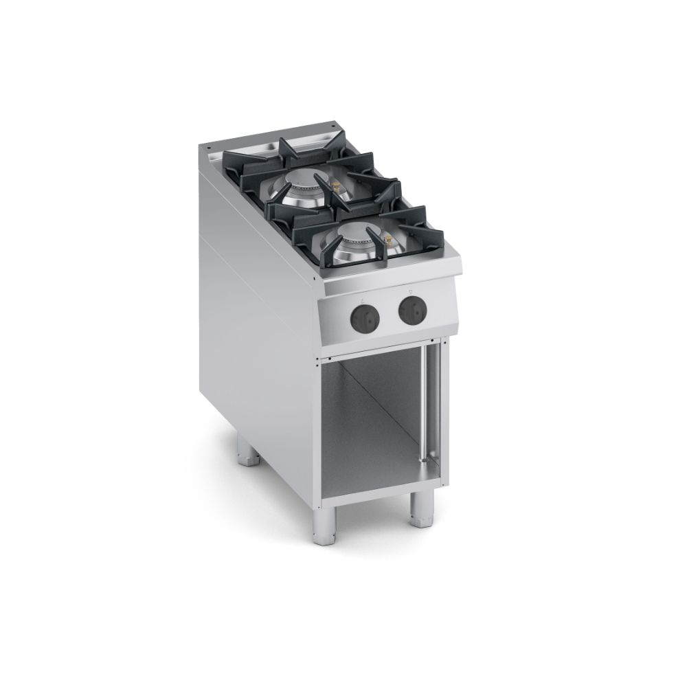 Газов котлон с две горелки и отворена база 900мм. Solution, COOX, Италия