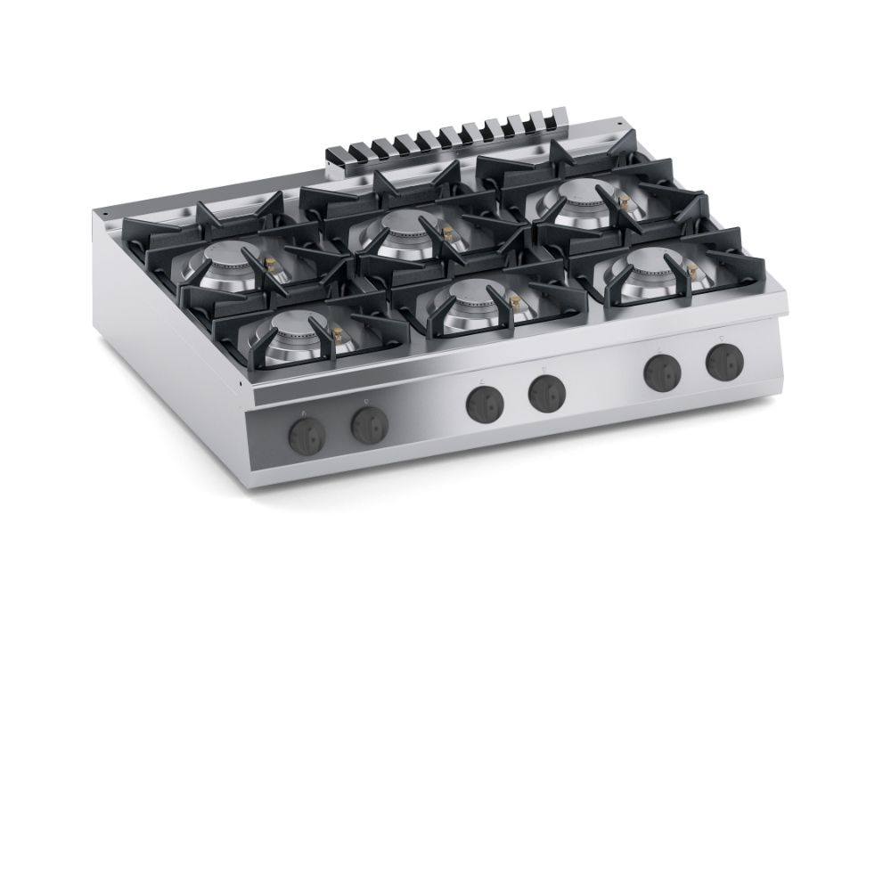 Газов котлон с шест горелки, настолен модел 900мм. Solution, COOX, Италия