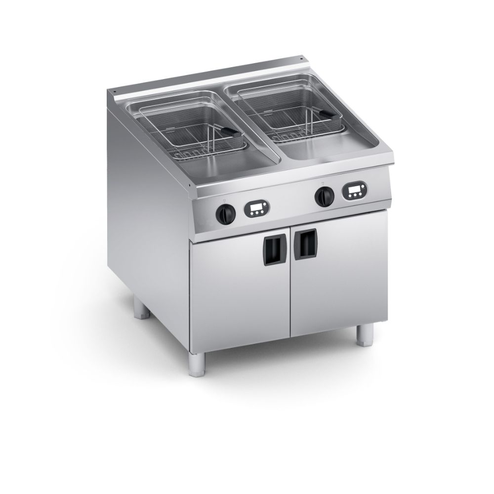 Електрически фритюрник с електронно управление, 2х20л. 800мм. Performance 900мм., COOX, Италия