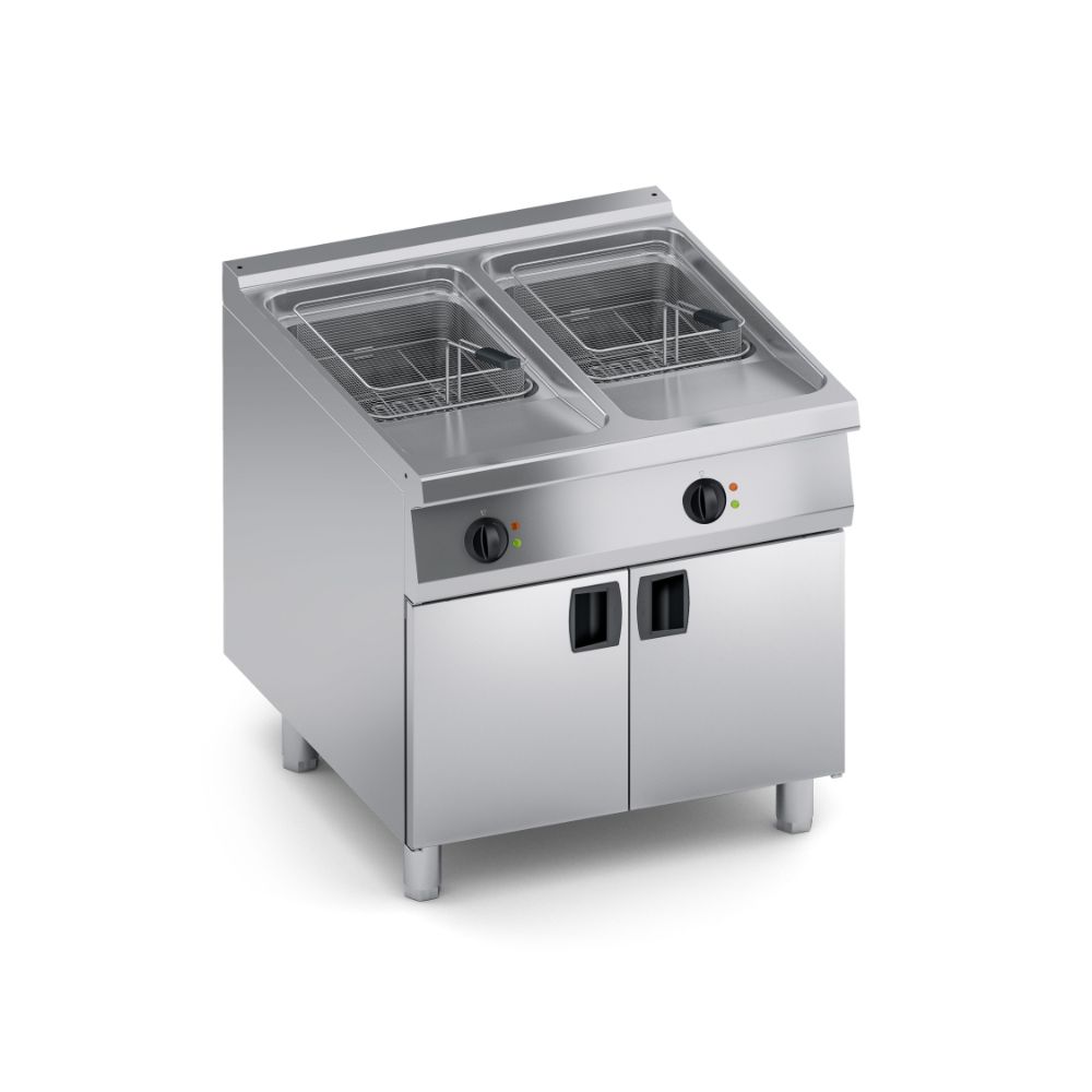 Електрически фритюрник 800мм. 2х 20л. Solution 900мм., COOX, Италия