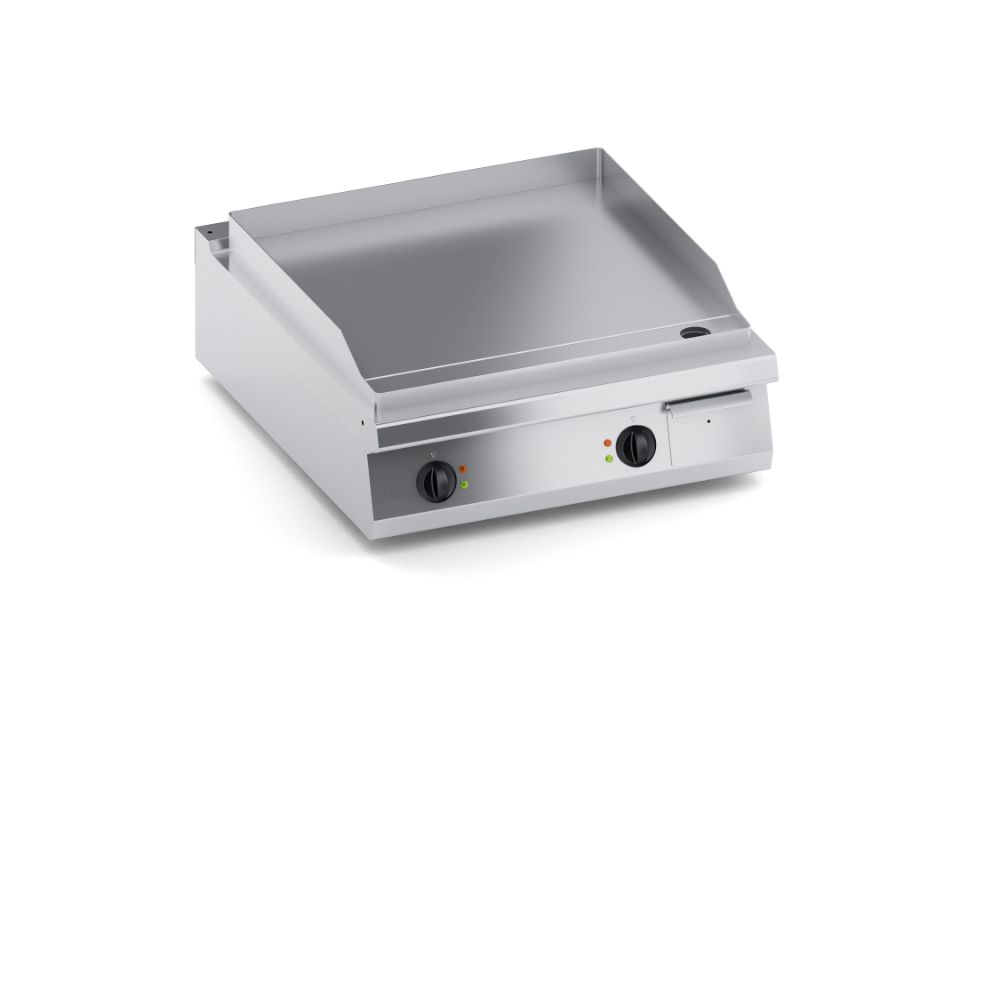 Електрическа скара, гладка, настолен модел 800мм. Solution 900мм., COOX, Италия