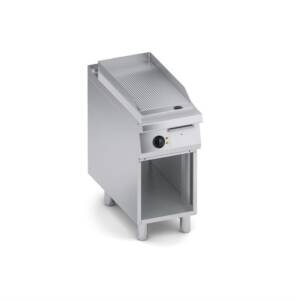 Електрическа скара, оребрена, отворена база Solution 900мм., COOX, Италия