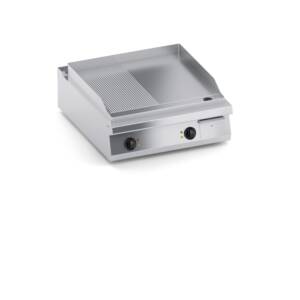 Електрическа скара, 1/2 гладка, 1/2 оребрена, настолен модел 800мм. Solution 900мм., COOX, Италия