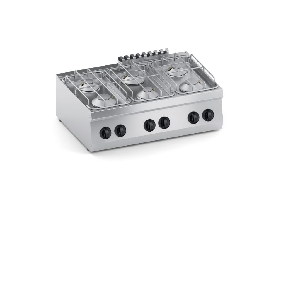 Газов котлон 6 горелки, настолен модел, 900мм., COOX, Италия