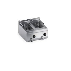 Електрически фритюрник, 2х11л. настолен, 600мм., COOX, Италия