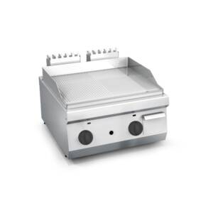 Скара на газ, настолна,1/2 гладка 1/2 оребрена плоча 600мм., COOX, Италия