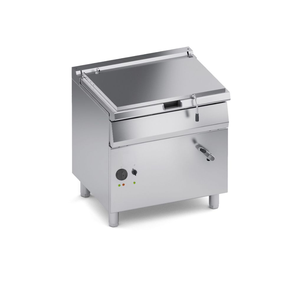 Обръщателен тиган електрически, ръчно обръщане, 50л. Performance, COOX, Италия