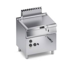 Обръщателен тиган на газ, ръчно обръщане, 50л. Performance, COOX, Италия