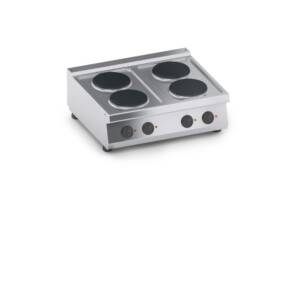 Електрически котлони с 4 кръгли плочи, настолен 800мм., COOX, Италия