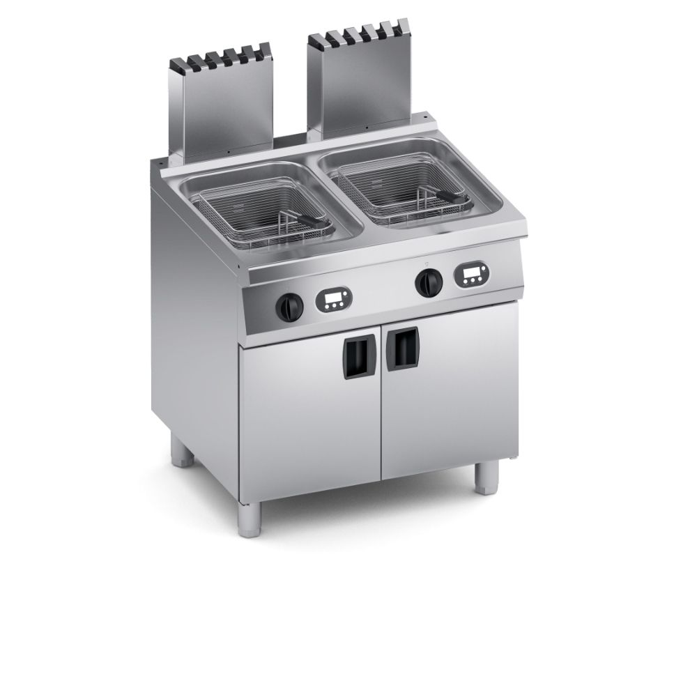 Фритюрник на газ с електронно управление, 2х15л. 800мм. Performance, COOX, Италия