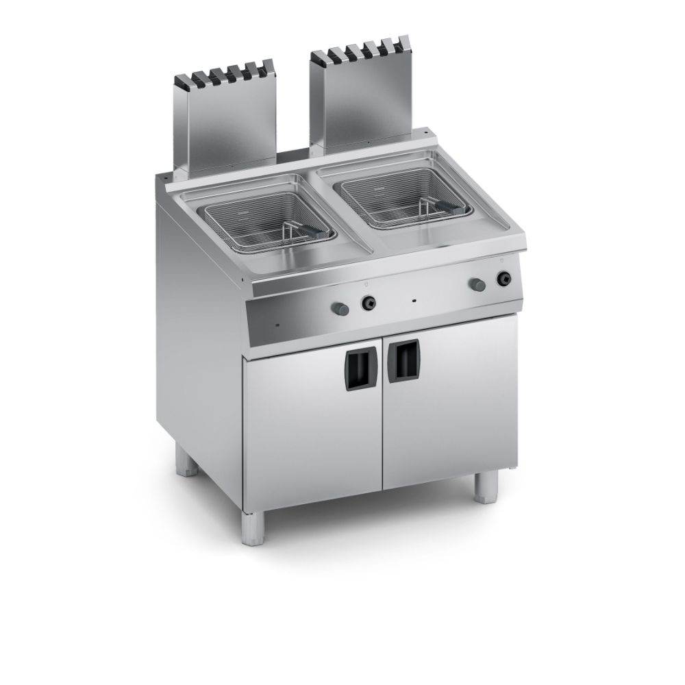 Фритюрник на газ, 2х15л. 800мм. Performance, COOX, Италия