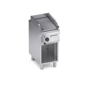 Грил с вулканични камъни за месо, отворена база, 400мм. Performance, COOX, Италия